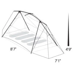 Eureka Timberline SQ Xt Tent -Outdoor Sports Equipment Store 1032641 detail10 Good2goco