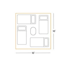 White Duck Prota Canvas Tent Deluxe - 10ft X 10ft -Outdoor Sports Equipment Store 10x10 2.jpg Good2goco