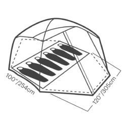 Eureka Space Camp Tent 19 Eureka Space Camp Tent -Outdoor Sports Equipment Store 1102270 detail10 Good2goco