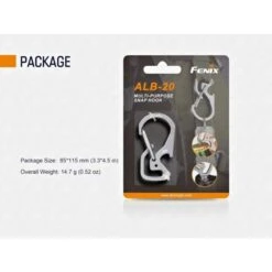 Fenix ALB-20 Titanium Clip -Outdoor Sports Equipment Store 13687 201821915340 1