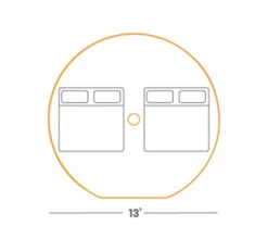 White Duck Regatta Bell Tent - 13ft -Outdoor Sports Equipment Store 13 regata.jpg Good2goco 9ae0b2ad 6665 4312 a562 d0c9edf64e31