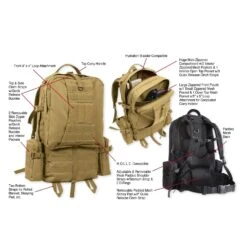 Rothco Global Assault Pack -Outdoor Sports Equipment Store 23510 23520 Z