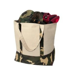 Rothco Large Camo Canvas Tote Bag 6 Rothco Large Camo Canvas Tote Bag -Outdoor Sports Equipment Store 2426 C