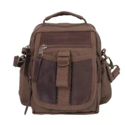 Rothco Canvas & Leather Travel Shoulder Bag