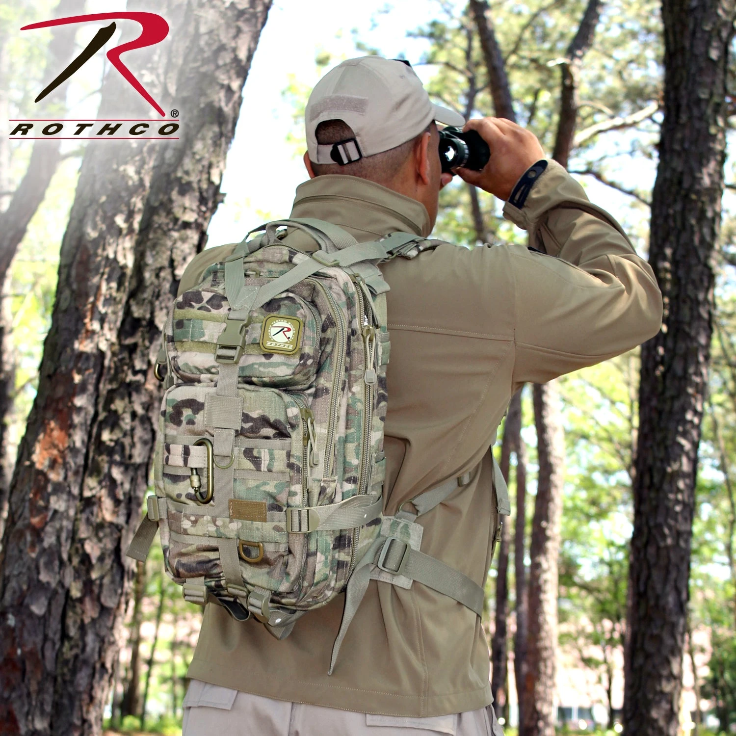 Rothco Camo Medium Transport Backpack 13 Rothco Camo Medium Transport Backpack - Image 13