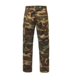 Rothco Relaxed Fit Zipper Fly BDU Pants - Woodland Camo