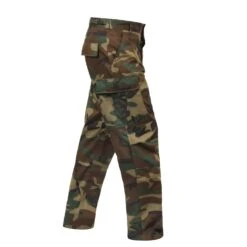Rothco Relaxed Fit Zipper Fly BDU Pants - Woodland Camo -Outdoor Sports Equipment Store 2941 B1