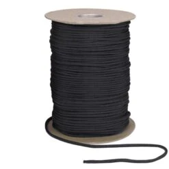 Rothco Nylon Paracord 550lb 600 Ft Spool - Black