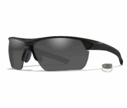 Wiley X Guard Advanced Sunglasses 2 Lens Pack ~ Smoke Grey -Clear With Matte Black Frame
