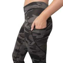 Rothco Women's Workout Performance Camo Leggings With Pockets -Outdoor Sports Equipment Store 4890 C