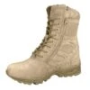Rothco Forced Entry 8" Deployment Boots With Side Zipper - Tan