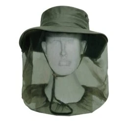 Rothco Adjustable Boonie Hat With Mosquito Netting - Olive Drab - One Size -Outdoor Sports Equipment Store 5753 A