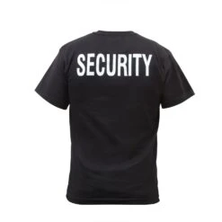 Rothco Two-Sided Security T-Shirt -Outdoor Sports Equipment Store 6616 D