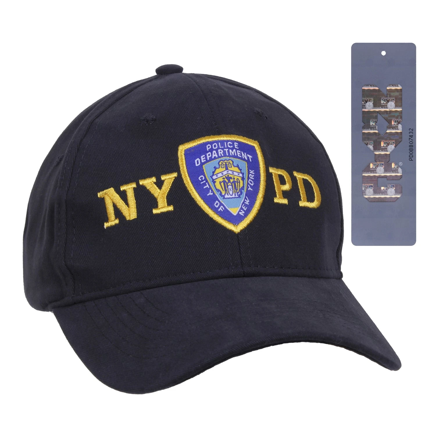 Rothco Officially Licensed NYPD Low Profile Adjustable Cap With Emblem 1 Rothco Officially Licensed NYPD Low Profile Adjustable Cap With Emblem