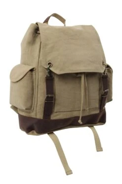 Rothco Vintage Expedition Rucksack -Outdoor Sports Equipment Store 8708 Cat Khaki HR