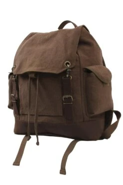 Rothco Vintage Expedition Rucksack -Outdoor Sports Equipment Store 8709 Cat Brown HR1