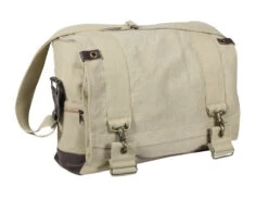 Rothco Vintage Canvas B-15 Pilot Messenger Bag -Outdoor Sports Equipment Store 9110 Khaki big