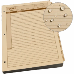 Rite In The Rain Weatherproof Daily Calendar Set 8.5in X 11in