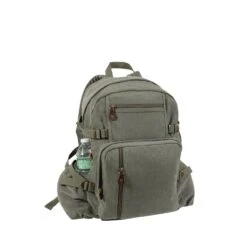Rothco Jumbo Vintage Canvas Backpack -Outdoor Sports Equipment Store 9262o.d . hr