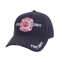 Rothco Deluxe Fire Department Low Profile Cap -Outdoor Sports Equipment Store 9365 A