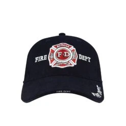Rothco Deluxe Fire Department Low Profile Cap -Outdoor Sports Equipment Store 9365 hr1