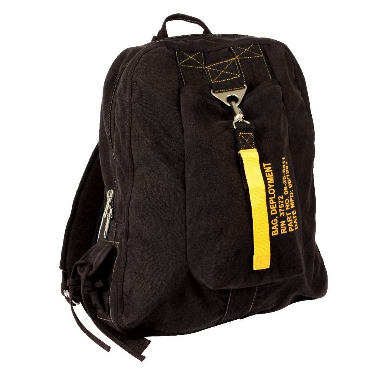 Rothco Vintage Canvas Flight Backpack 3 Rothco Vintage Canvas Flight Backpack - Image 3