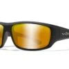 Wiley X Omega Sunglasses - Polarized Bronze Mirror Lens