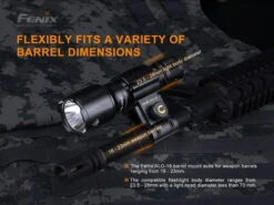 Fenix ALG-18 Flashlight Barrel Mount -Outdoor Sports Equipment Store ALG 18 E 04