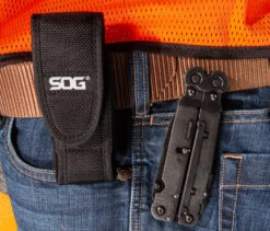 SOG PowerAssist With Nylon Pouch-Black -Outdoor Sports Equipment Store B66N CP use lifestyle.jpg Good2goco