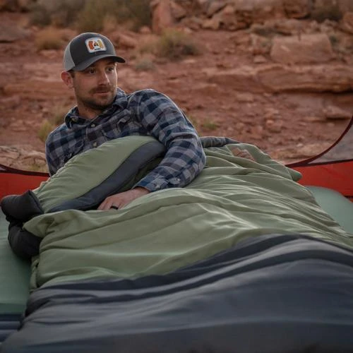 Klymit Big Cottonwood 0 Sleeping Bag - Green 5 Klymit Big Cottonwood 0 Sleeping Bag - Green - Image 5