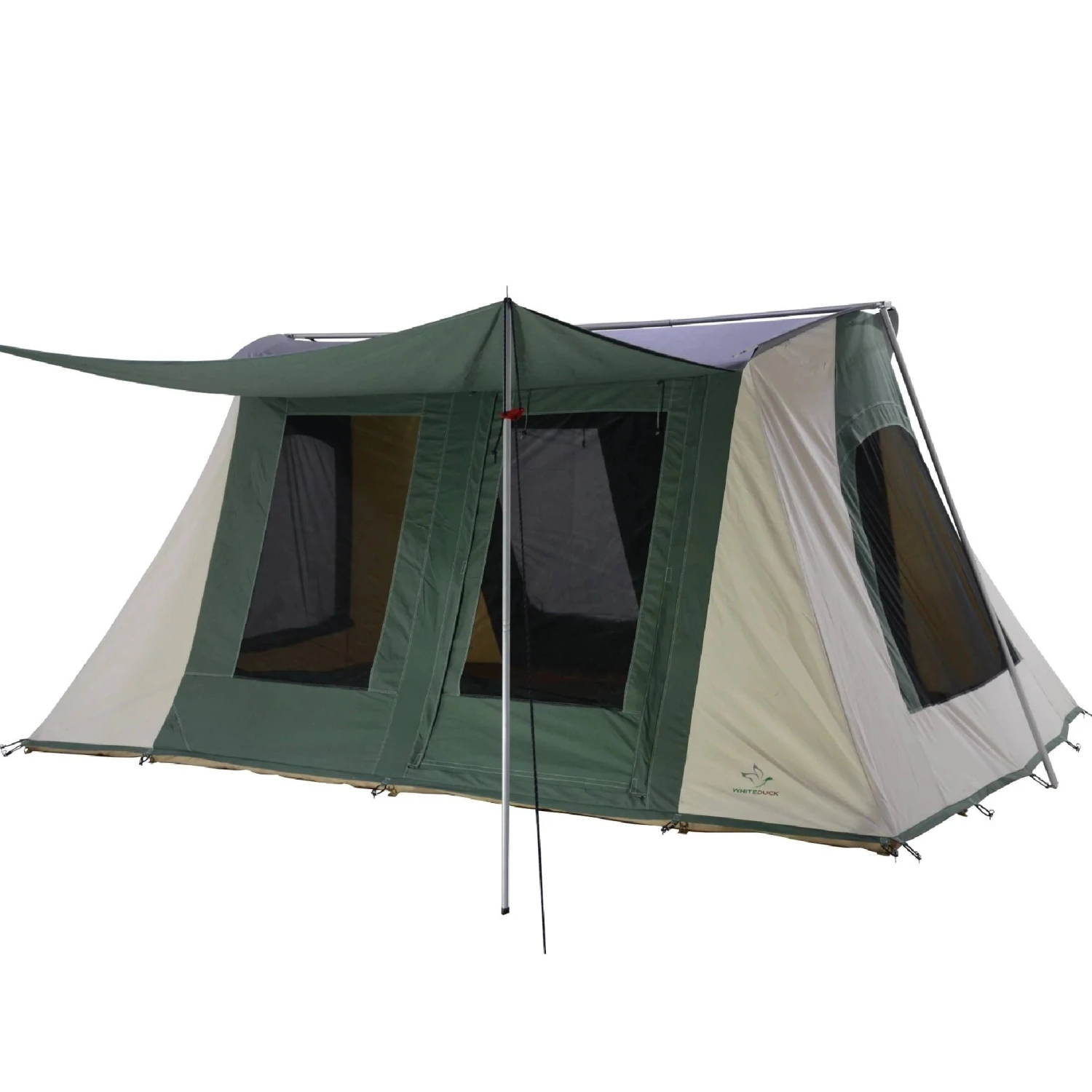 White Duck Prota Canvas Tent Deluxe - 10ft X 14ft 2 White Duck Prota Canvas Tent Deluxe - 10ft X 14ft - Image 2