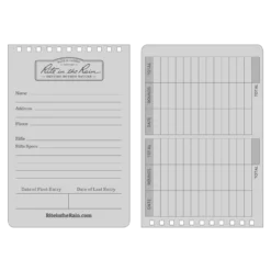 Rite In The Rain Weatherproof Top Spiral Dope Logbook, 4in X 6in -Outdoor Sports Equipment Store D746 fly1 pattern scaled
