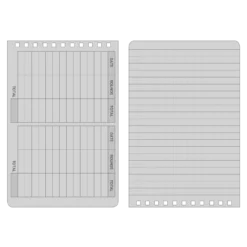 Rite In The Rain Weatherproof Top Spiral Dope Logbook, 4in X 6in -Outdoor Sports Equipment Store D746 fly2 pattern scaled