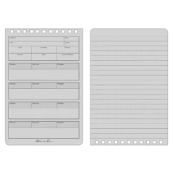 Rite In The Rain Weatherproof Top Spiral Dope Logbook, 4in X 6in -Outdoor Sports Equipment Store D746 pattern scaled