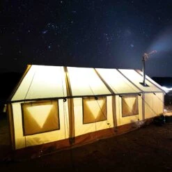 White Duck Alpha Wall Tent - 16ft X 20ft -Outdoor Sports Equipment Store DSC06084.jpg Good2goco