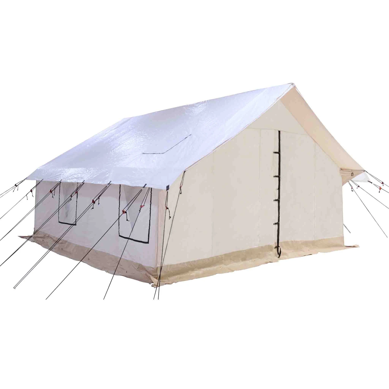 White Duck Alpha Wall Tent - 14ft X 16ft 2 White Duck Alpha Wall Tent - 14ft X 16ft - Image 2