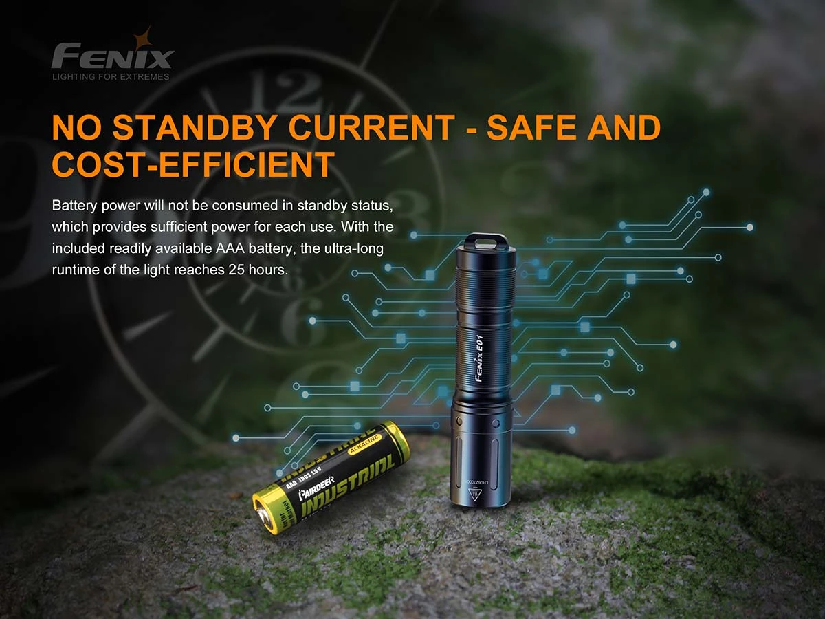 Fenix E01 V2.0 100 Lumens AAA Flashlight 10 Fenix E01 V2.0 100 Lumens AAA Flashlight - Image 10