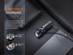 Fenix E18R V2.0 Rechargeable EDC Flashlight 30 Fenix E18R V2.0 Rechargeable EDC Flashlight -Outdoor Sports Equipment Store E18RV2.0 EDC Flashlight recharge.jpg Good2goco