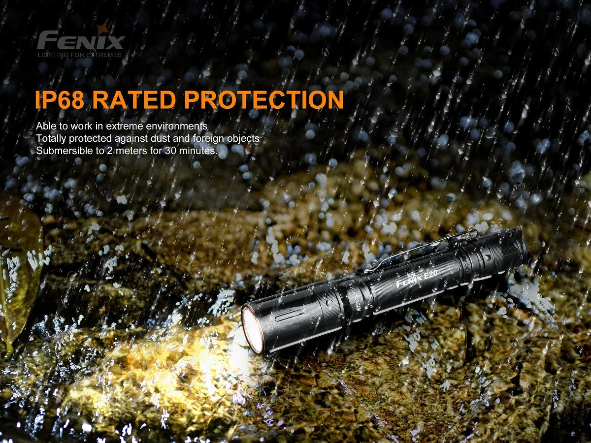 Fenix E20 V2.0 350 Lumens EDC Flashlight 6 Fenix E20 V2.0 350 Lumens EDC Flashlight - Image 6