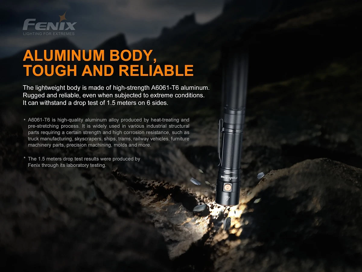 Fenix E28R 1500 Lumens Rechargeable Flashlight 6 Fenix E28R 1500 Lumens Rechargeable Flashlight - Image 6
