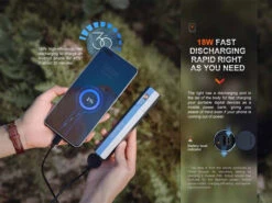 Fenix E-CP Rechargeable Flashlight With Power Bank -Outdoor Sports Equipment Store Fenix E CP flashlight power bank7.jpg Good2goco