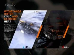 Fenix HM70R Rechargeable Headlamp -Outdoor Sports Equipment Store Fenix HM70R Headlamp temp resist