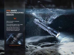 Fenix PD36R Pro Rechargeable Flashlight -Outdoor Sports Equipment Store Fenix PD36R PRO Flashlight water.jpg Good2goco