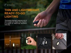 Fenix E-Lite 150 Lumens Multipurpose Mini Flashlight -Outdoor Sports Equipment Store Fenix E LITE E 05