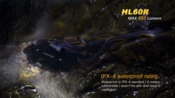 Fenix HL60R Headlamp -Outdoor Sports Equipment Store HL60R 10