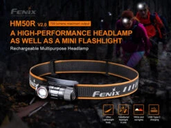 Fenix HM50R V2.0 Rechargeable Headlamp -Outdoor Sports Equipment Store HM50R V2.0 E 01