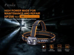 Fenix HP25R V2.0 Headlamp -Outdoor Sports Equipment Store HP25R V2.0 E 01