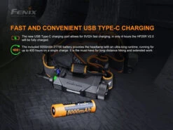 Fenix HP25R V2.0 Headlamp -Outdoor Sports Equipment Store HP25R V2.0 E 07