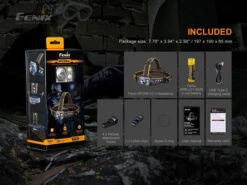 Fenix HP25R V2.0 Headlamp -Outdoor Sports Equipment Store HP25R V2.0 E 15