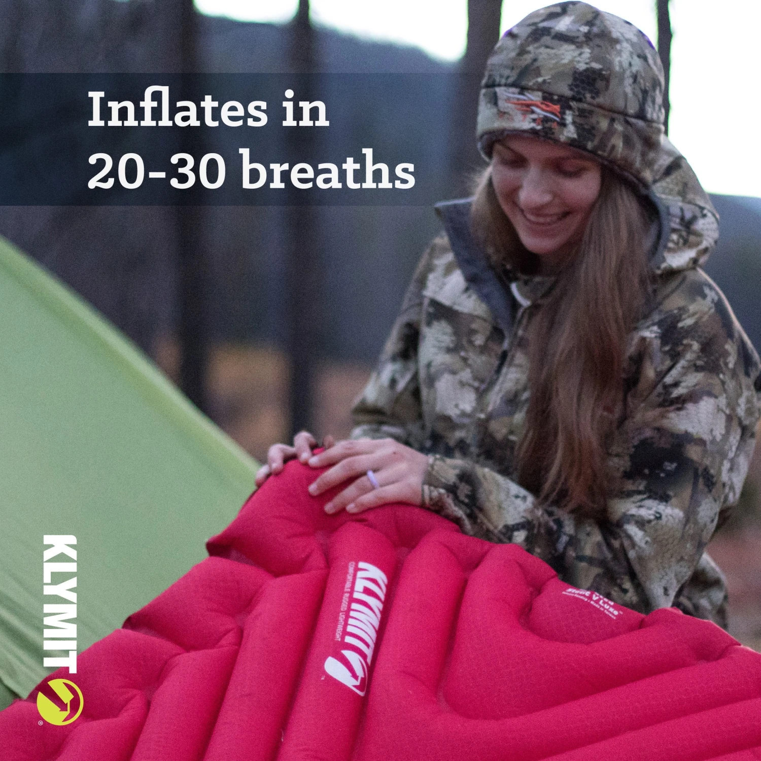 Klymit Insulated Static V Luxe Sleeping Pad 9 Klymit Insulated Static V Luxe Sleeping Pad - Image 9
